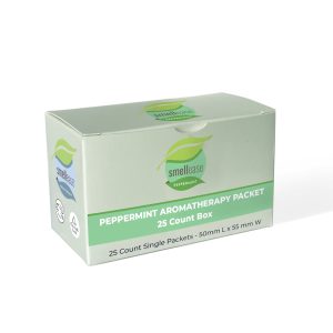 Peppermint Aromatherapy Packet 25 Count Box - 160 Pack